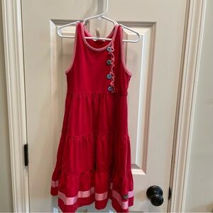 Matilda Jane Red Sleeveless Kids Dress